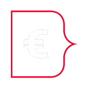 Kosten & Budget Eurozeichen – Symbol für Kosten, Budget oder Vergütung