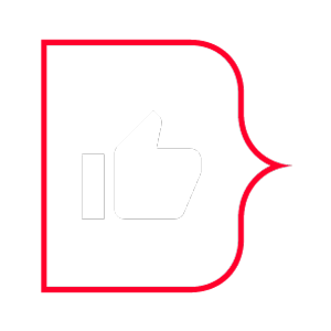 Qualität & Zufriedenheit Daumen-hoch-Icon – Symbol für Zufriedenheit, Bewertung oder Erfolg